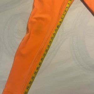 Lululemon Athletica Orange Leggings Vibrant Athletic Wear
